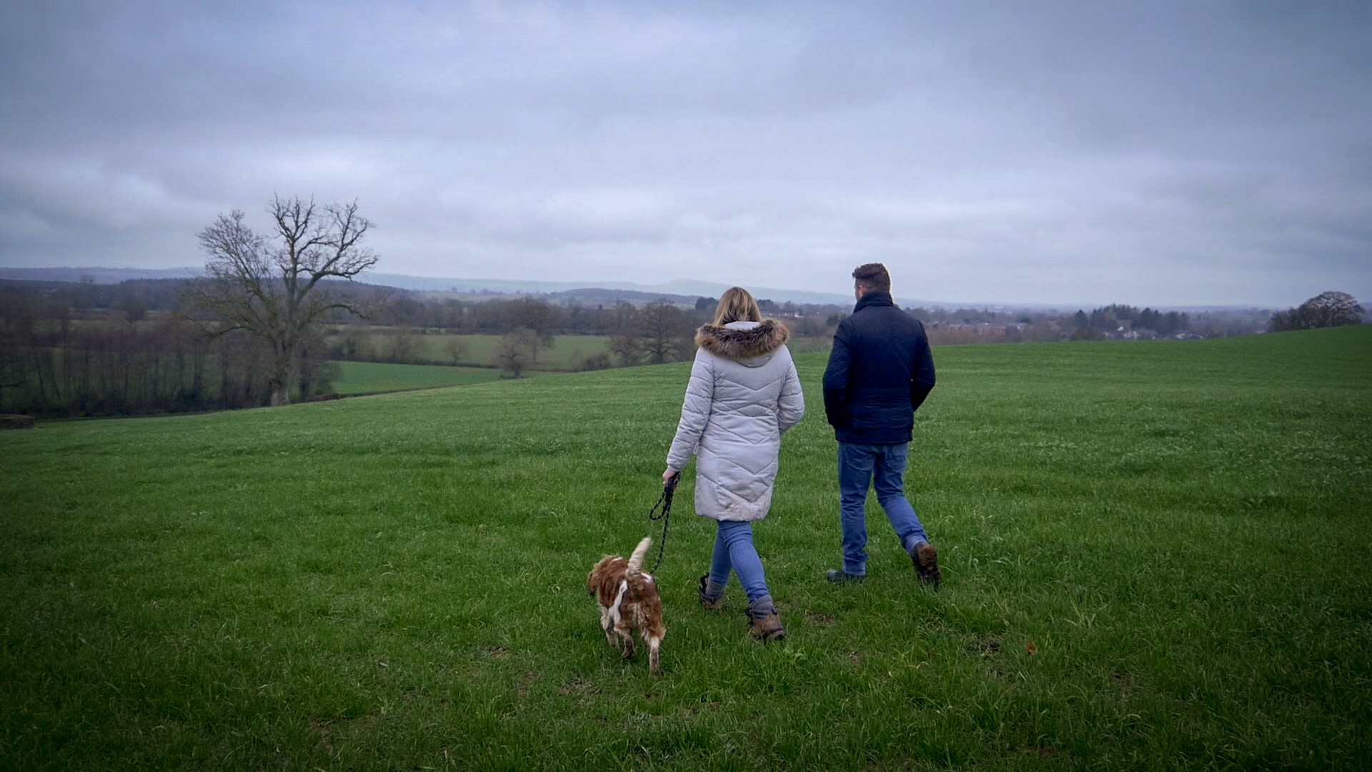 B-Roll video and stills of Natalie and Luke in their grounds at their Home
