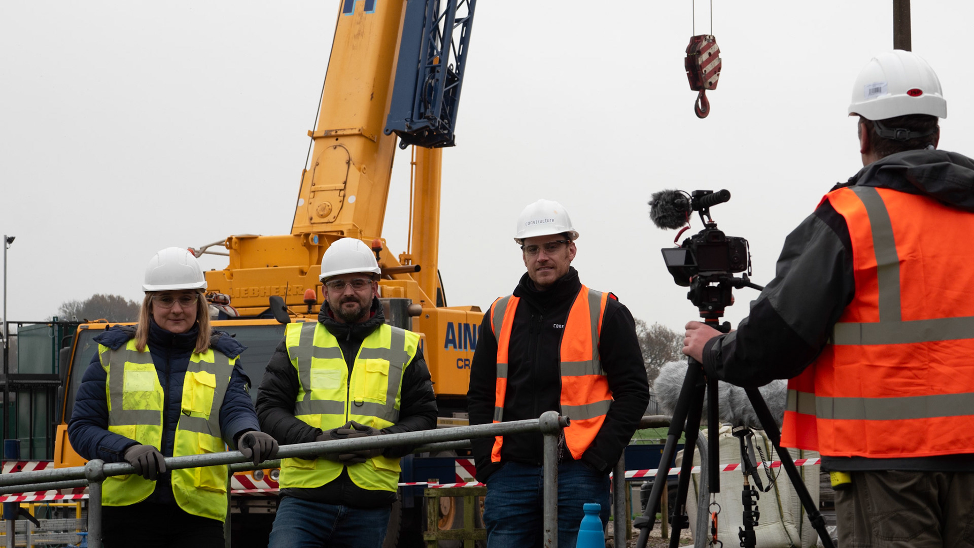 United Utilities Water Chamber Installation at Weaverham Water Treatment Plant