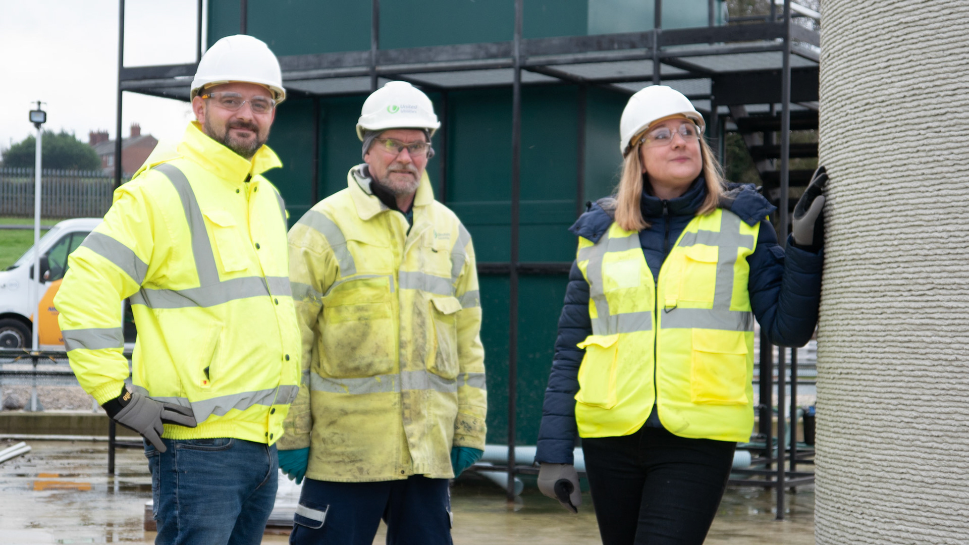 United Utilities Water Chamber Installation at Weaverham Water Treatment Plant