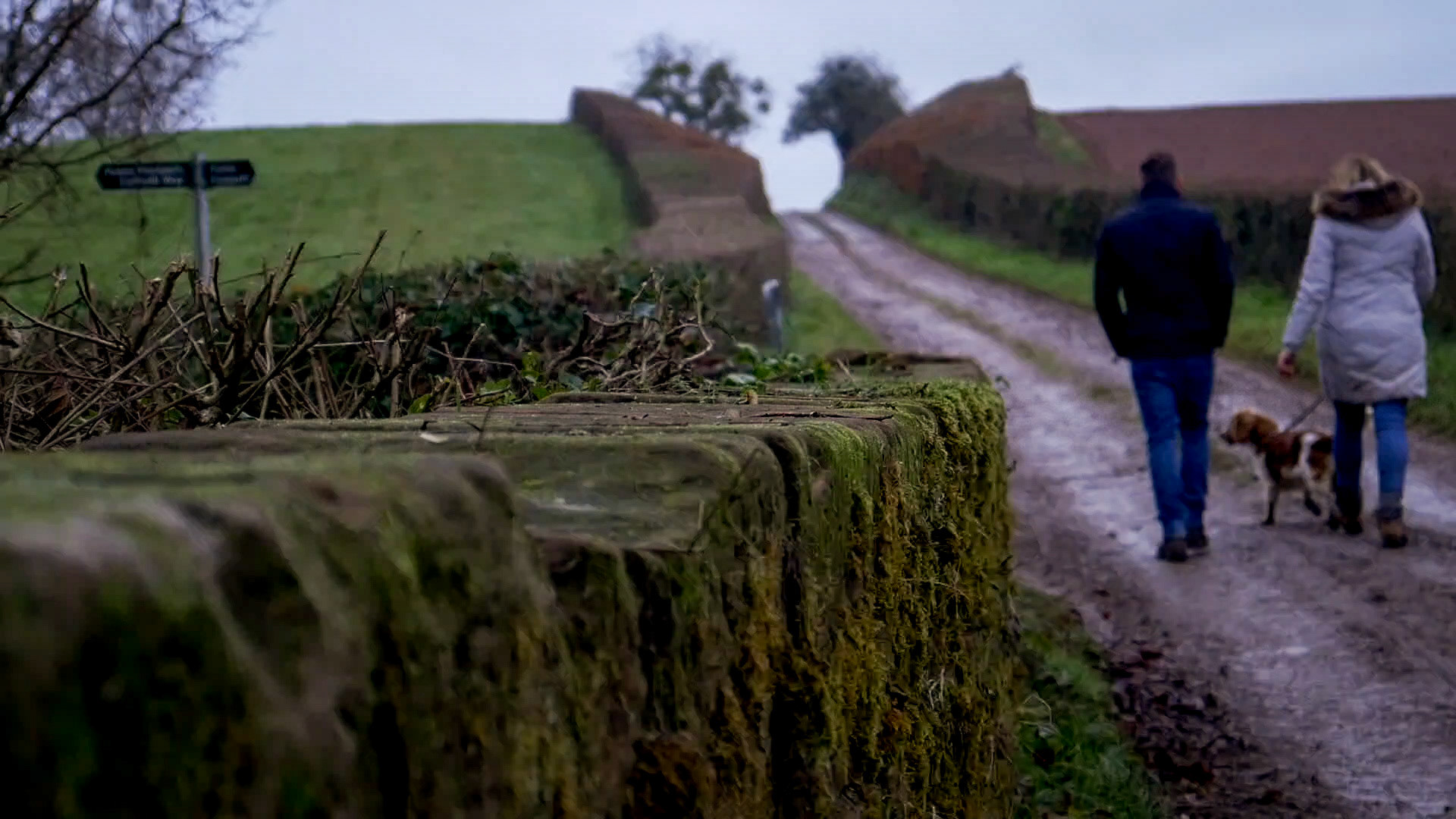 B-Roll video and stills of Natalie and Luke in their grounds at their Home