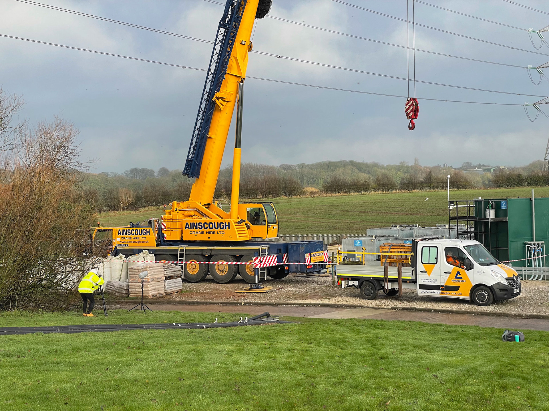 United Utilities Water Chamber Installation at Weaverham Water Treatment Plant