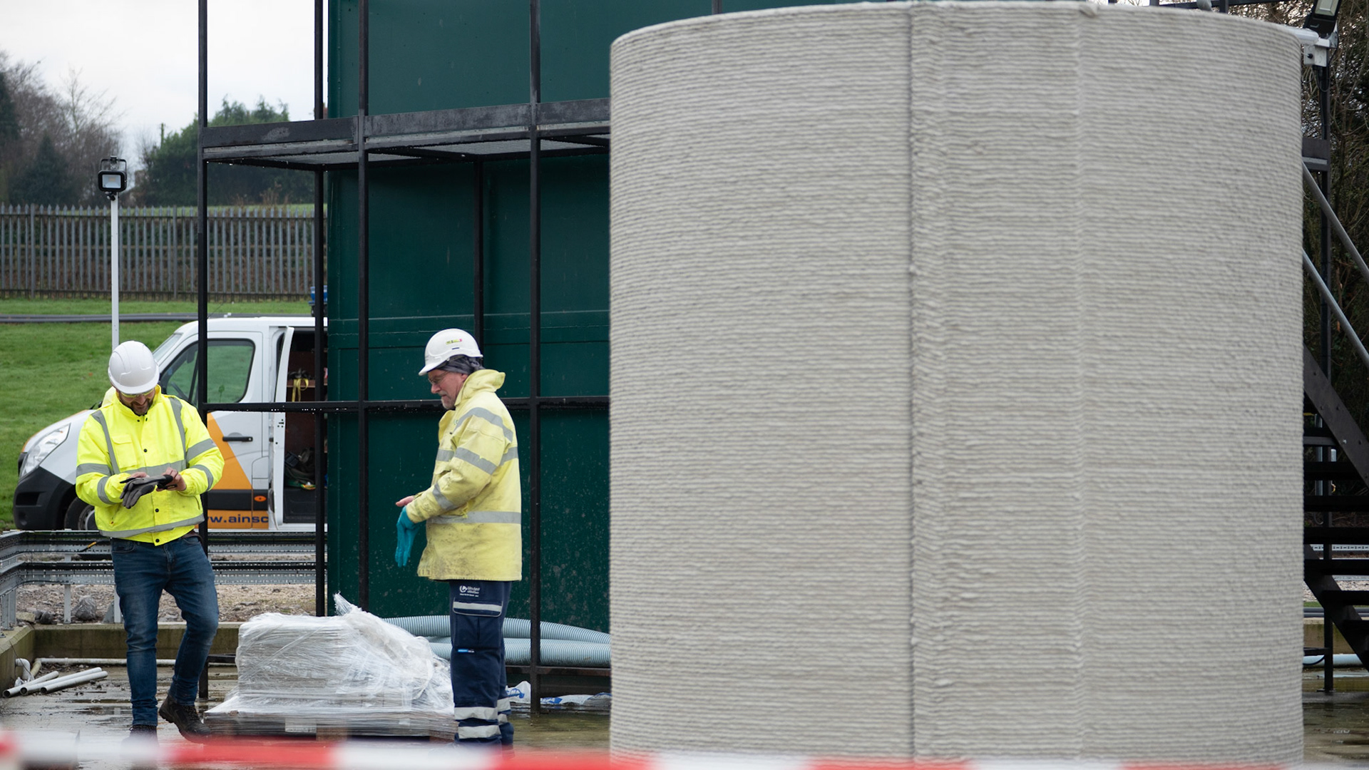 United Utilities Water Chamber Installation at Weaverham Water Treatment Plant