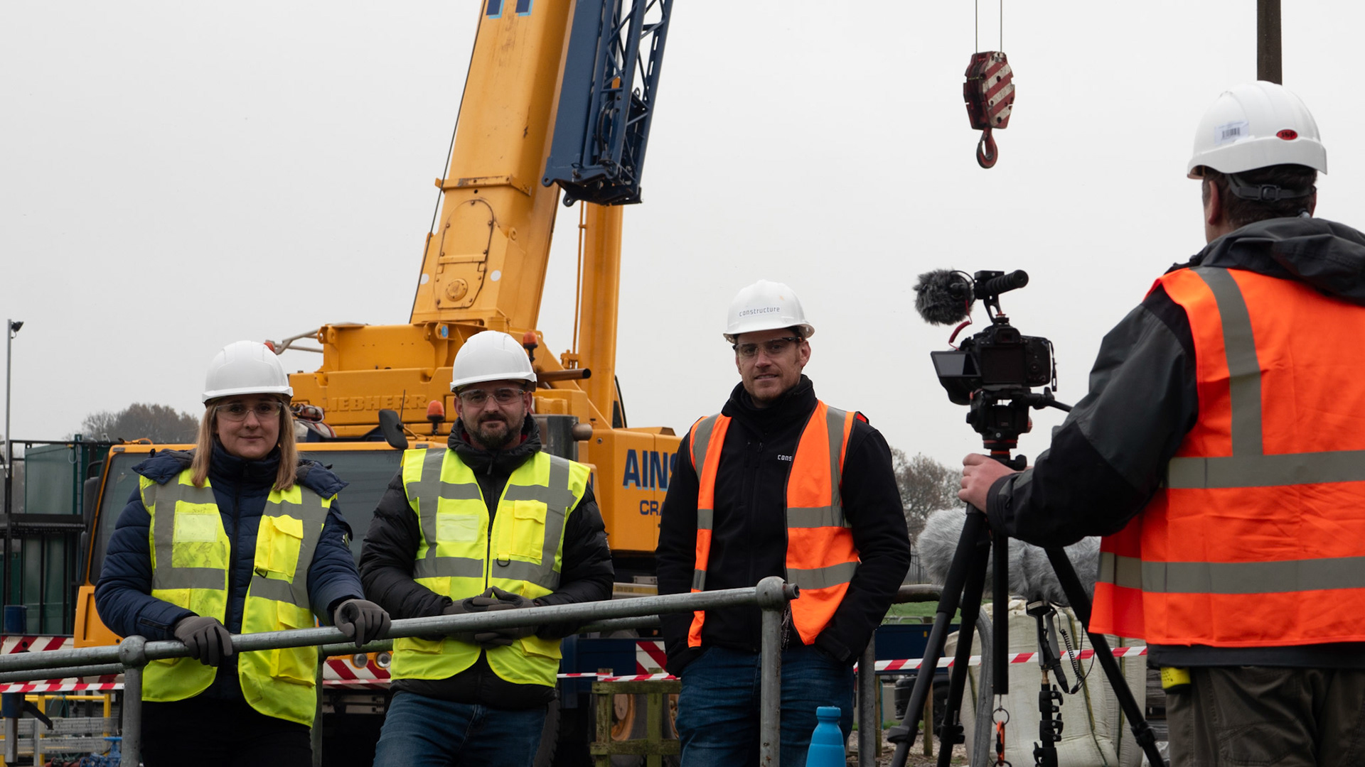 United Utilities Water Chamber Installation at Weaverham Water Treatment Plant