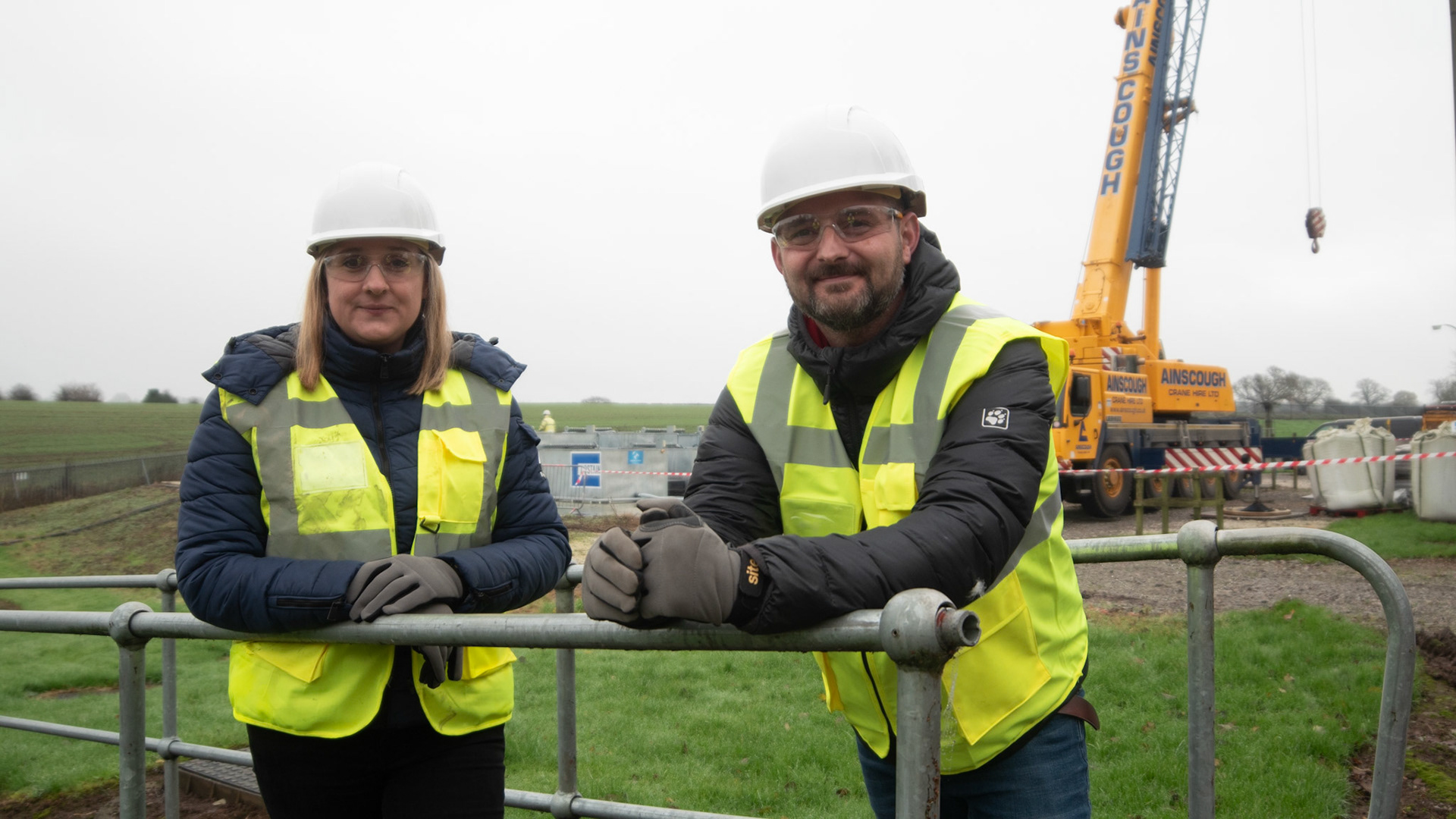 United Utilities Water Chamber Installation at Weaverham Water Treatment Plant