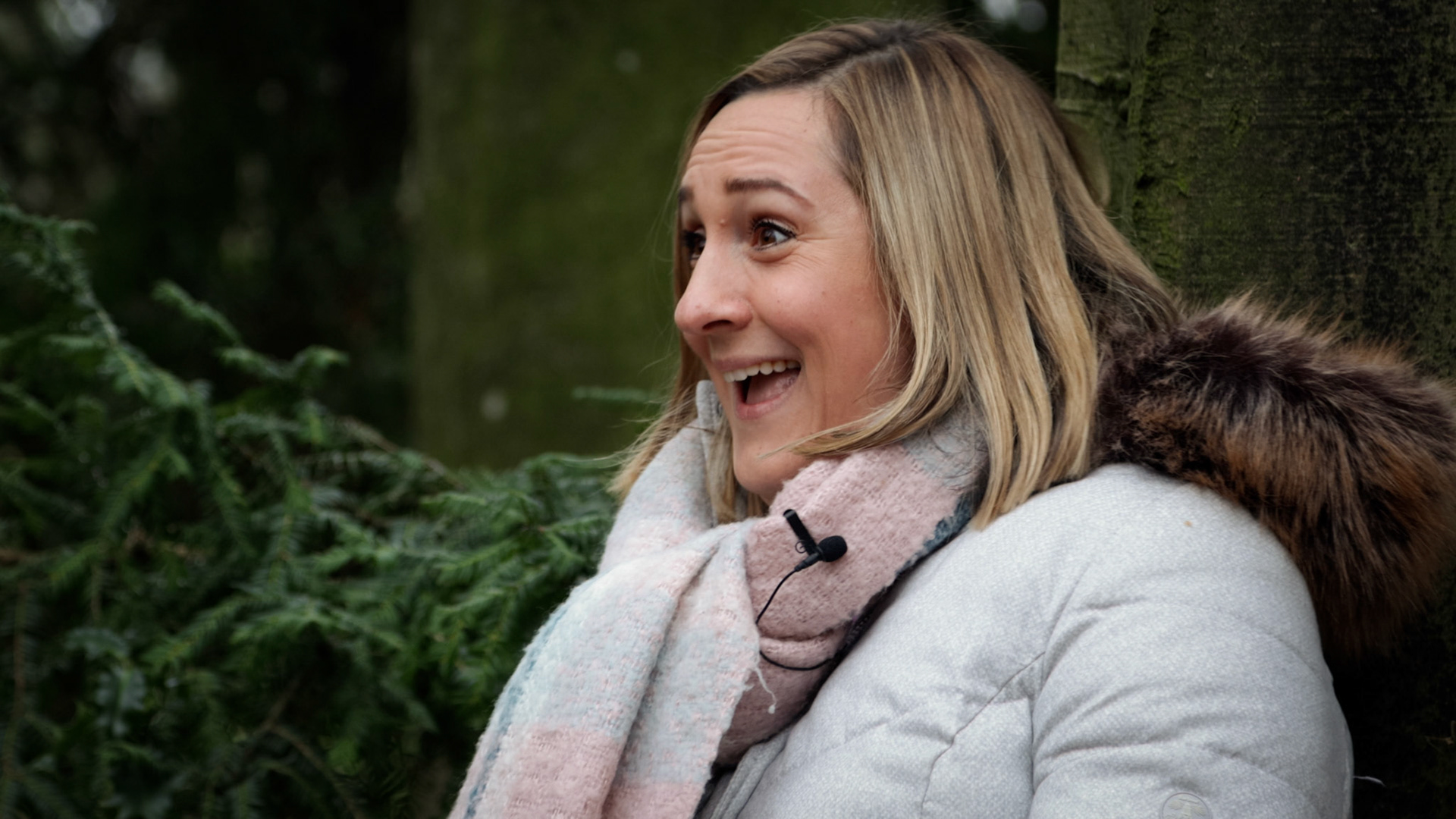 B-Roll video and stills of Natalie and Luke in their grounds at their Home