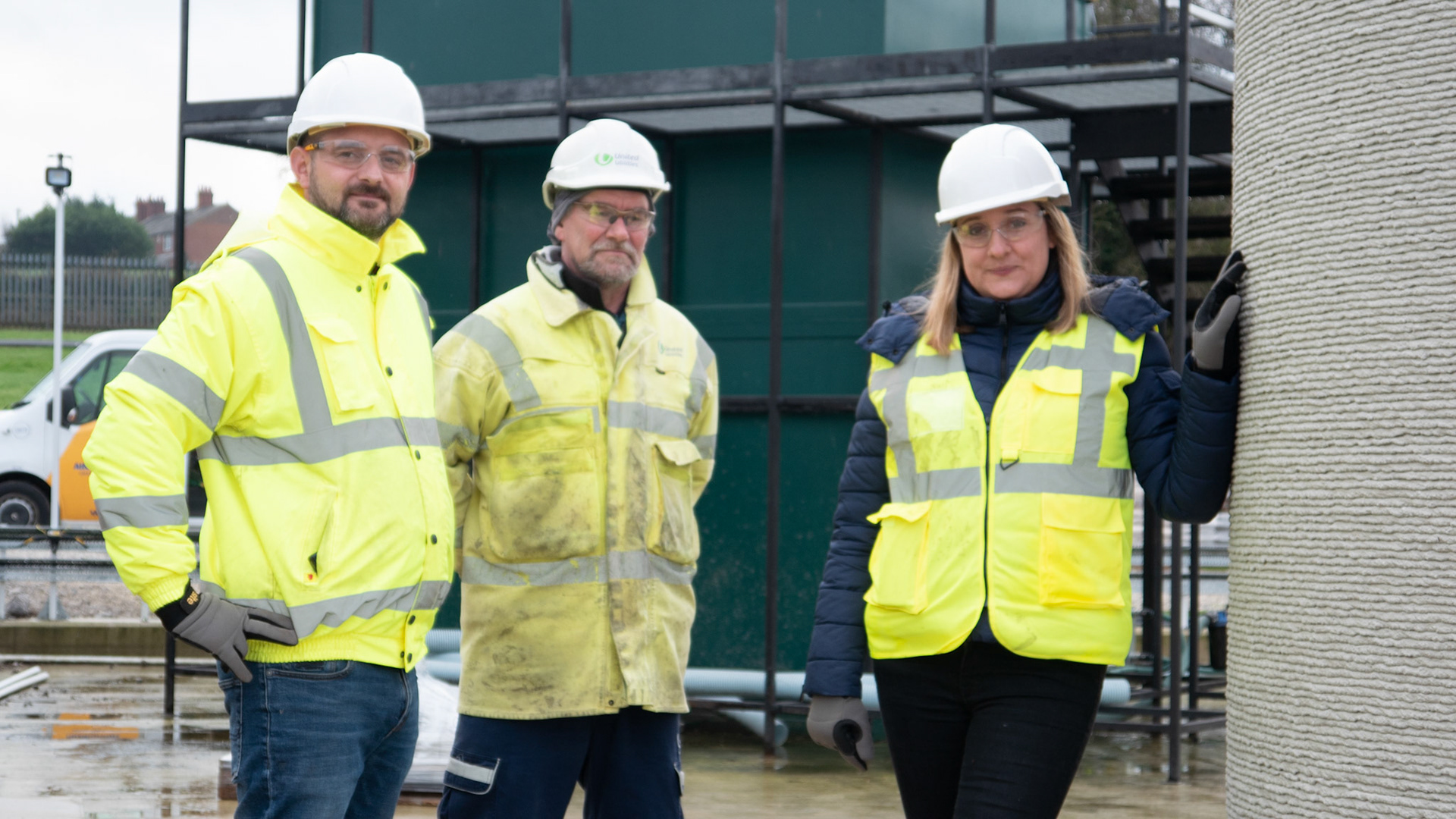 United Utilities Water Chamber Installation at Weaverham Water Treatment Plant