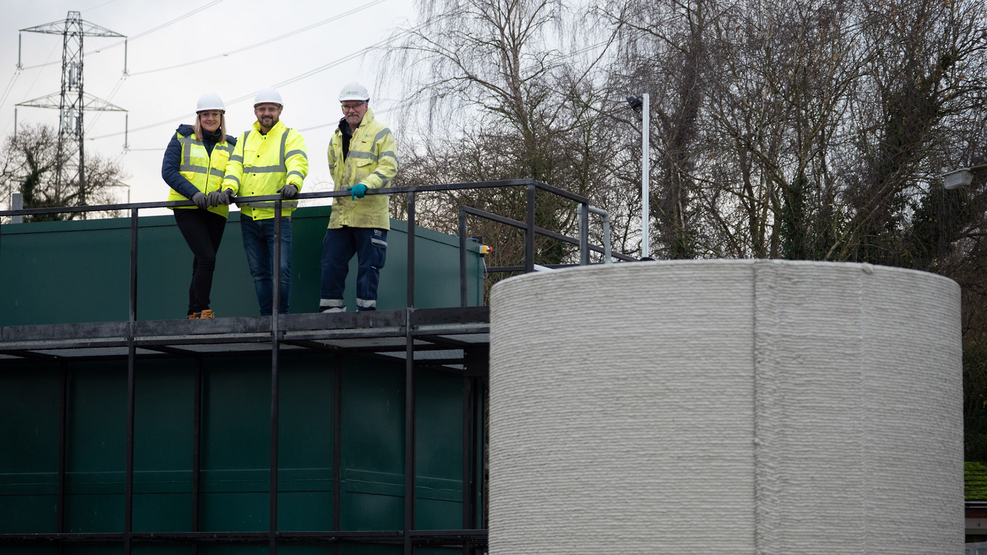 United Utilities Water Chamber Installation at Weaverham Water Treatment Plant