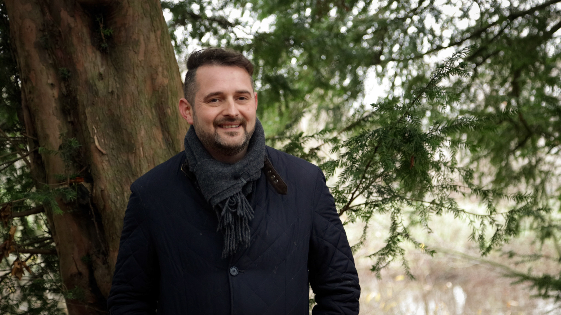 B-Roll video and stills of Natalie and Luke in their grounds at their Home