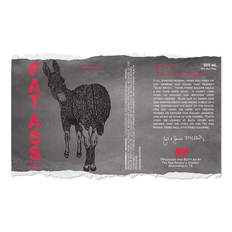 Aportass label