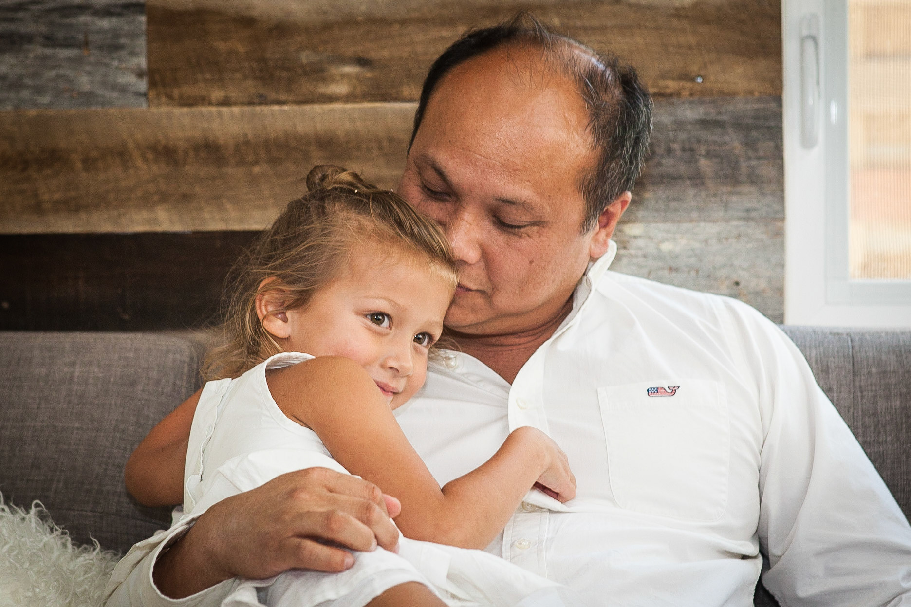Asian Father and Hapa Daughter
