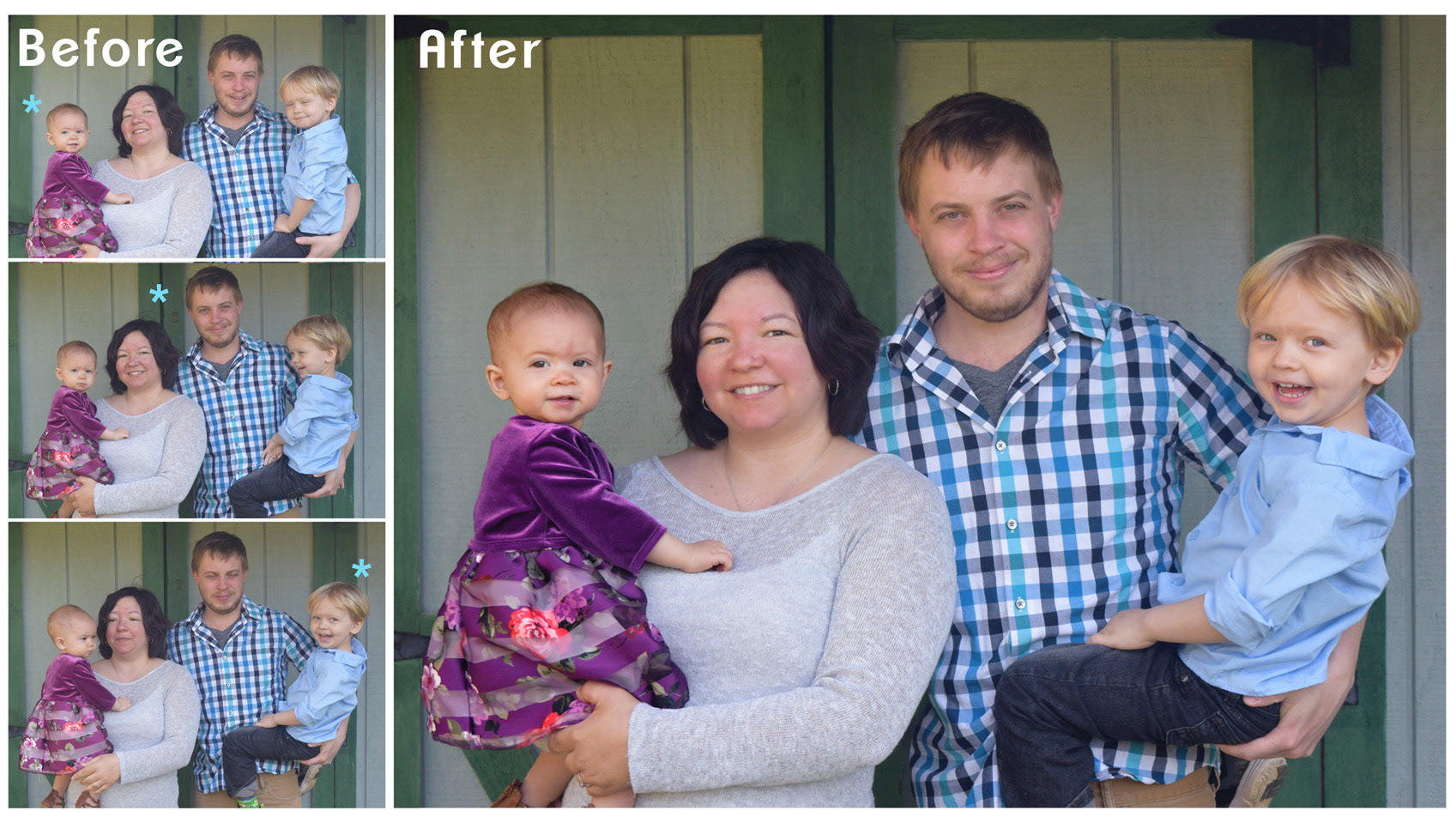 Composited Images Together