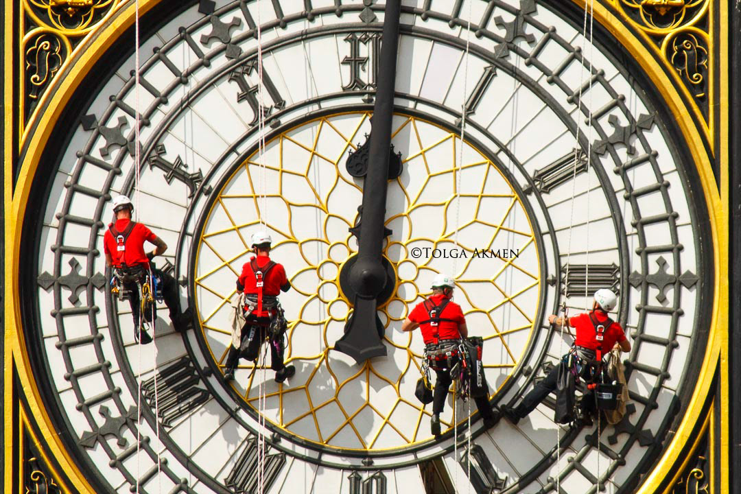 Big Ben cleaning