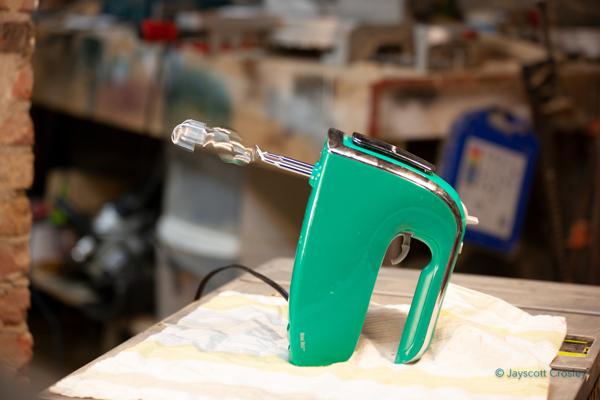 f4.0 1/30 ISO 250 - mixer/table saw