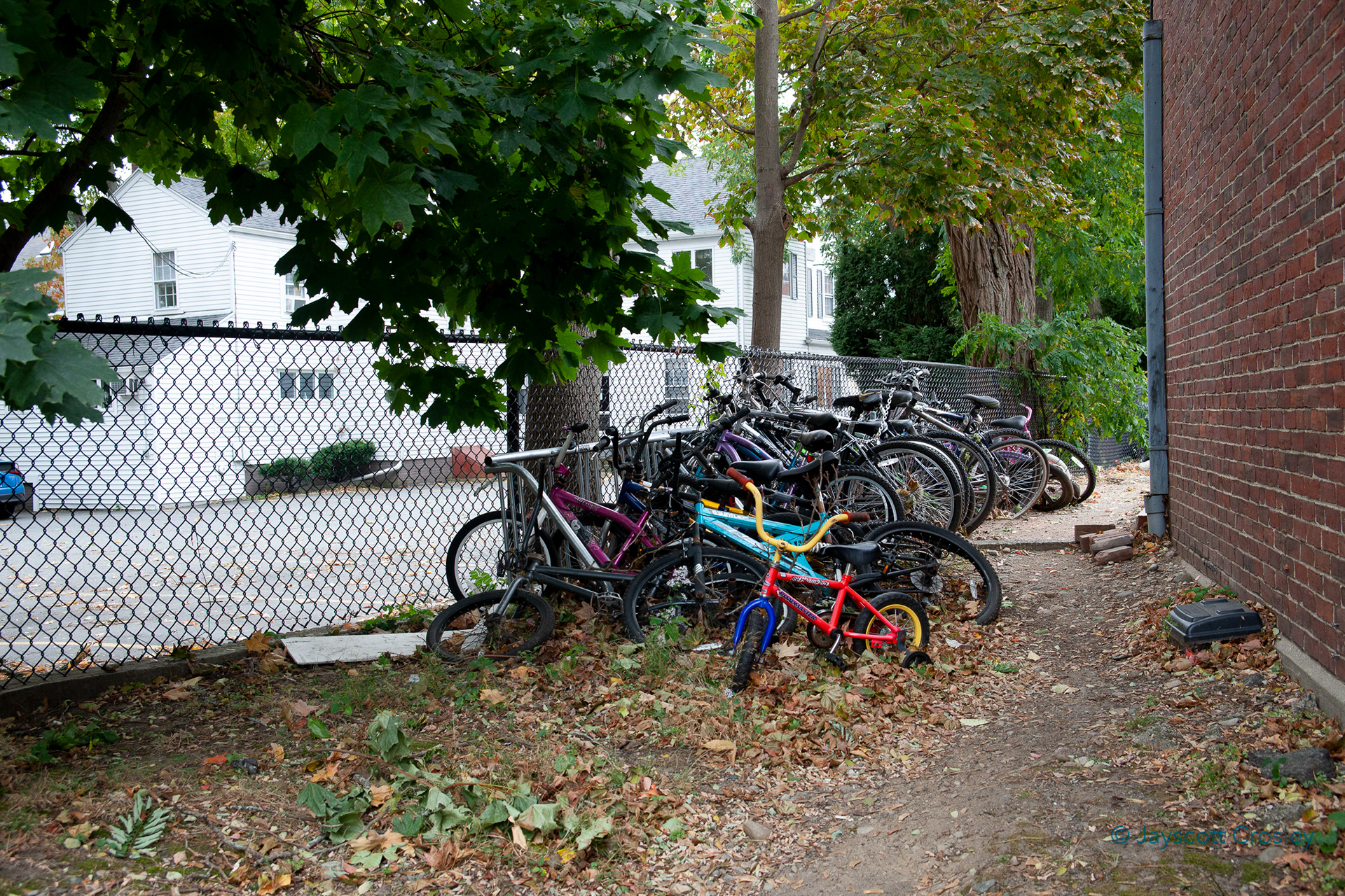 f7.1 1/100 ISO 400 "Bikes" 12-October-2020_Bow St_Beverly MA_photo by Jayscott Crosley