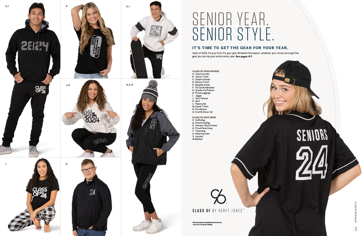 Concept #1: Apparel Spread