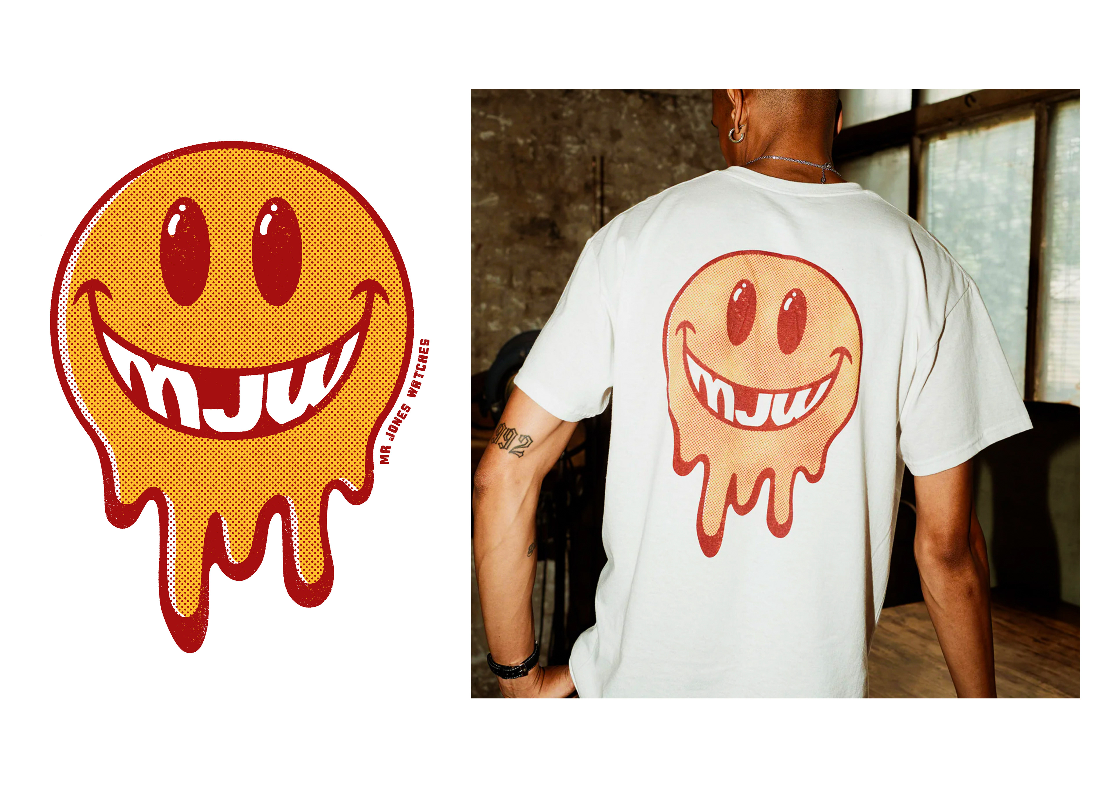 Meltastic T-Shirt - Mr Jones Watches