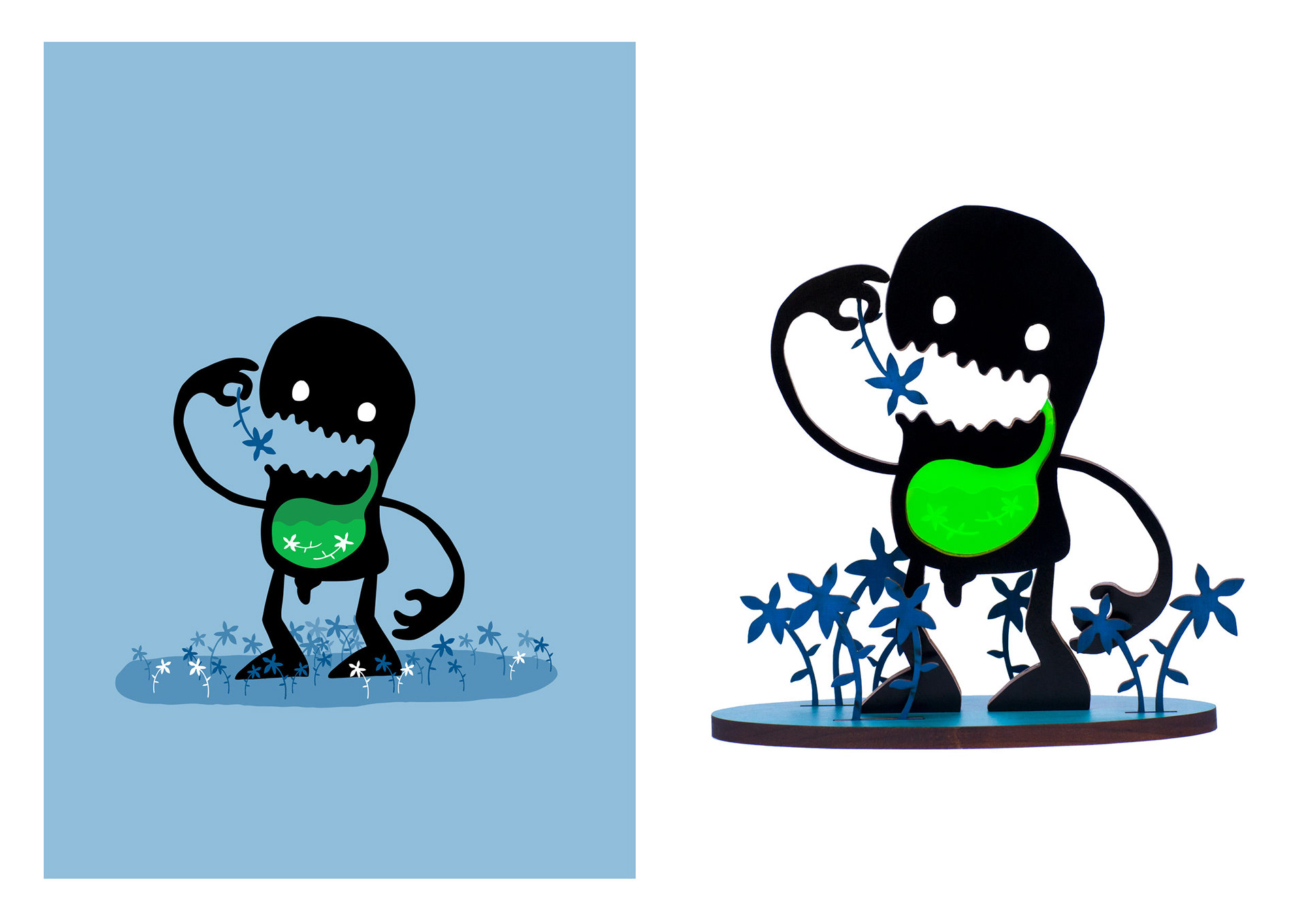 I Eats Flowers - Ink It Labs