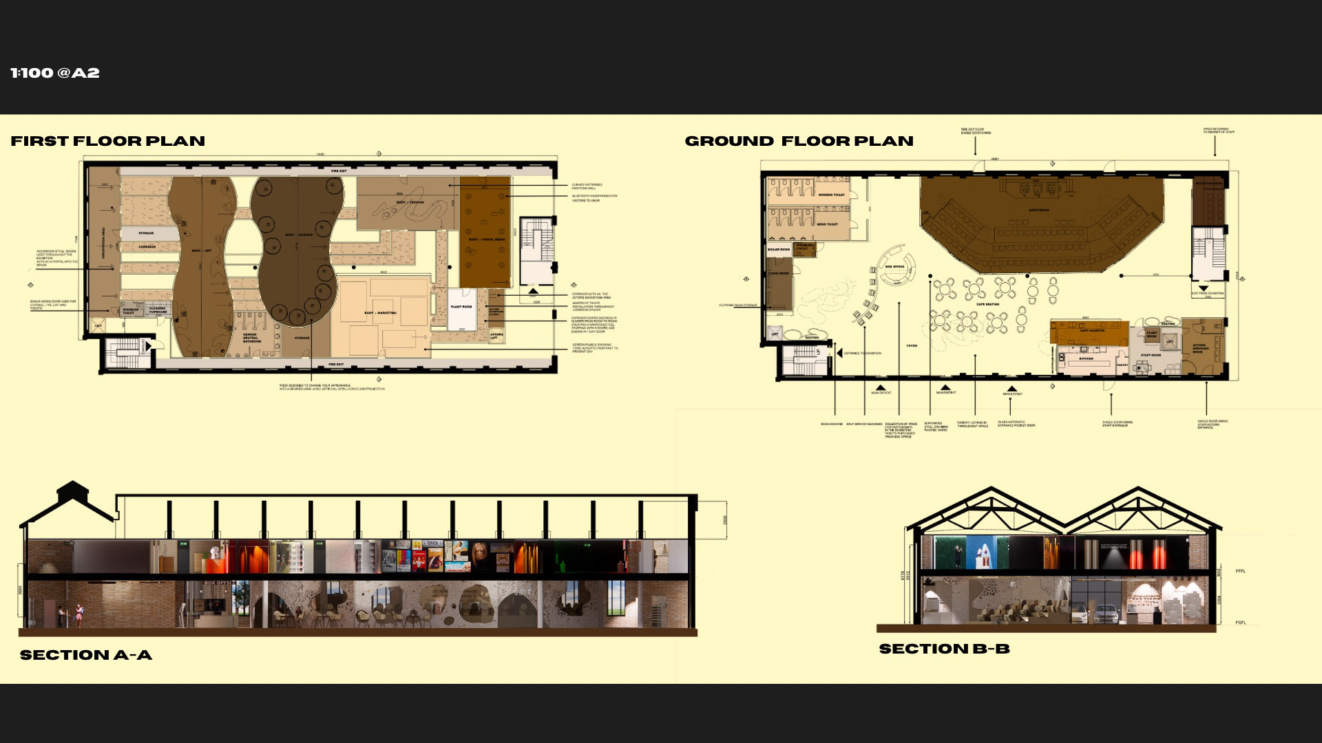 Rendered Floor Plans