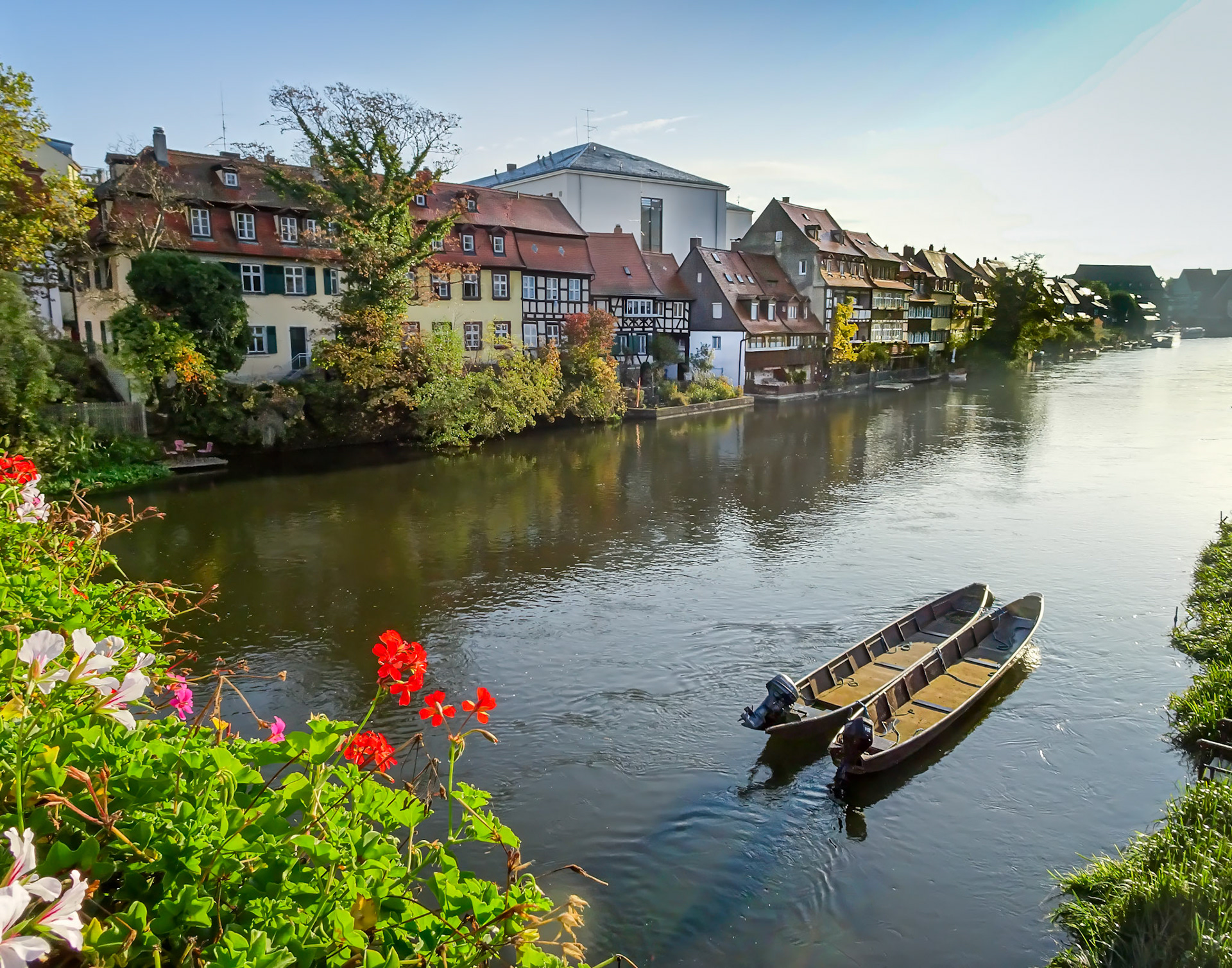 Dawn on the Regnitz River - Bamburg, GE