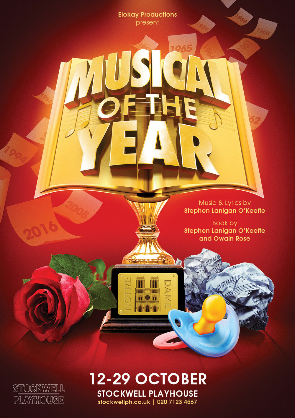 Musical of the Year theatre poster