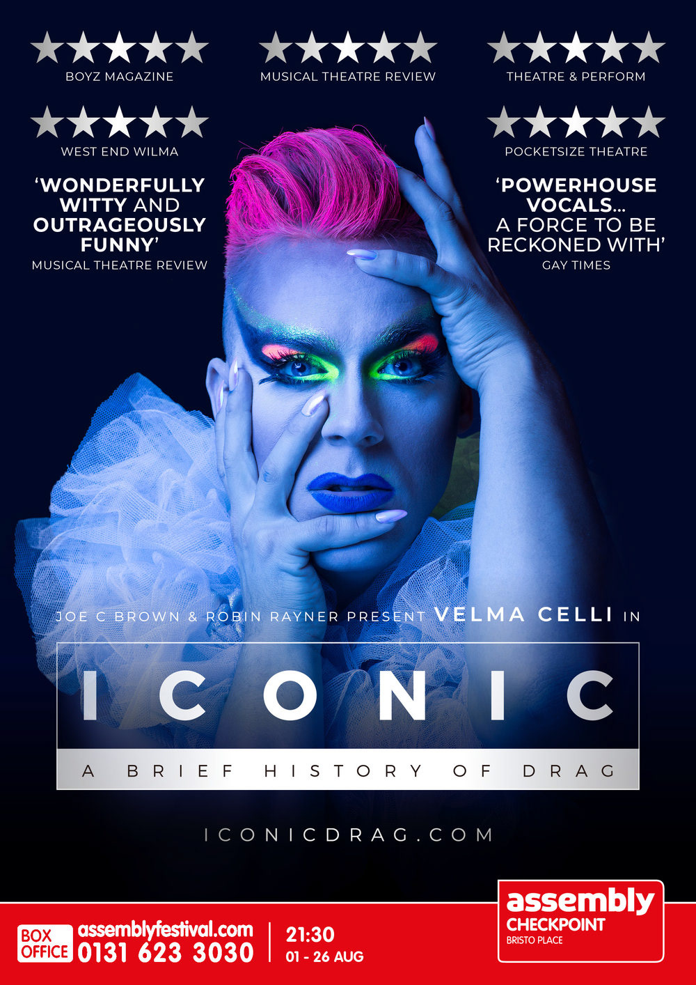 Iconic theatre poster