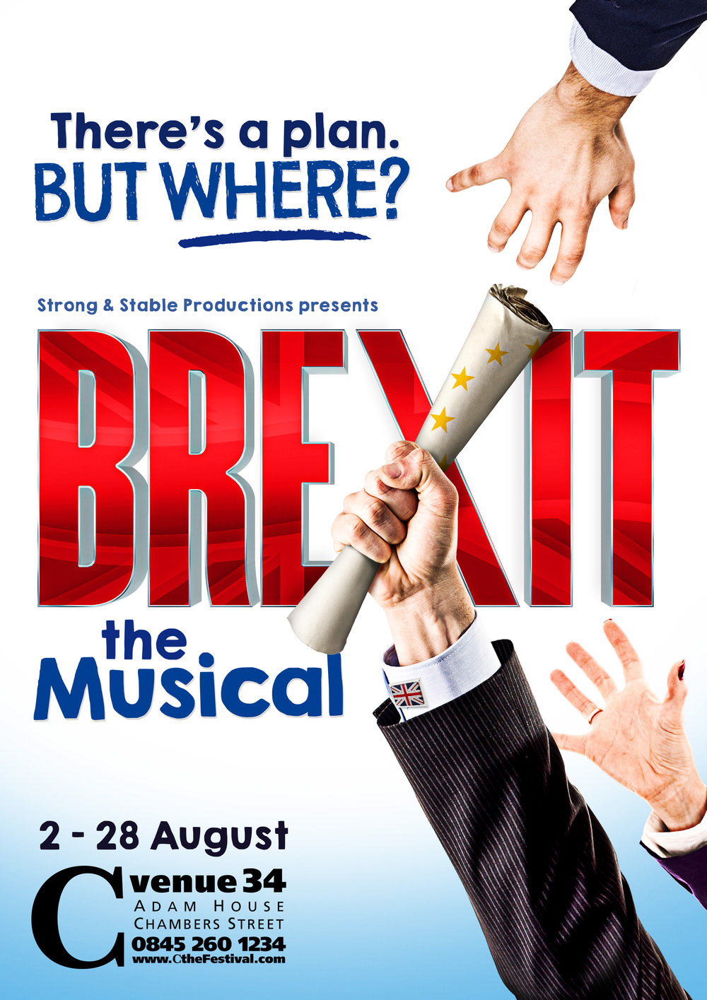 Brexit the Musical theatre poster