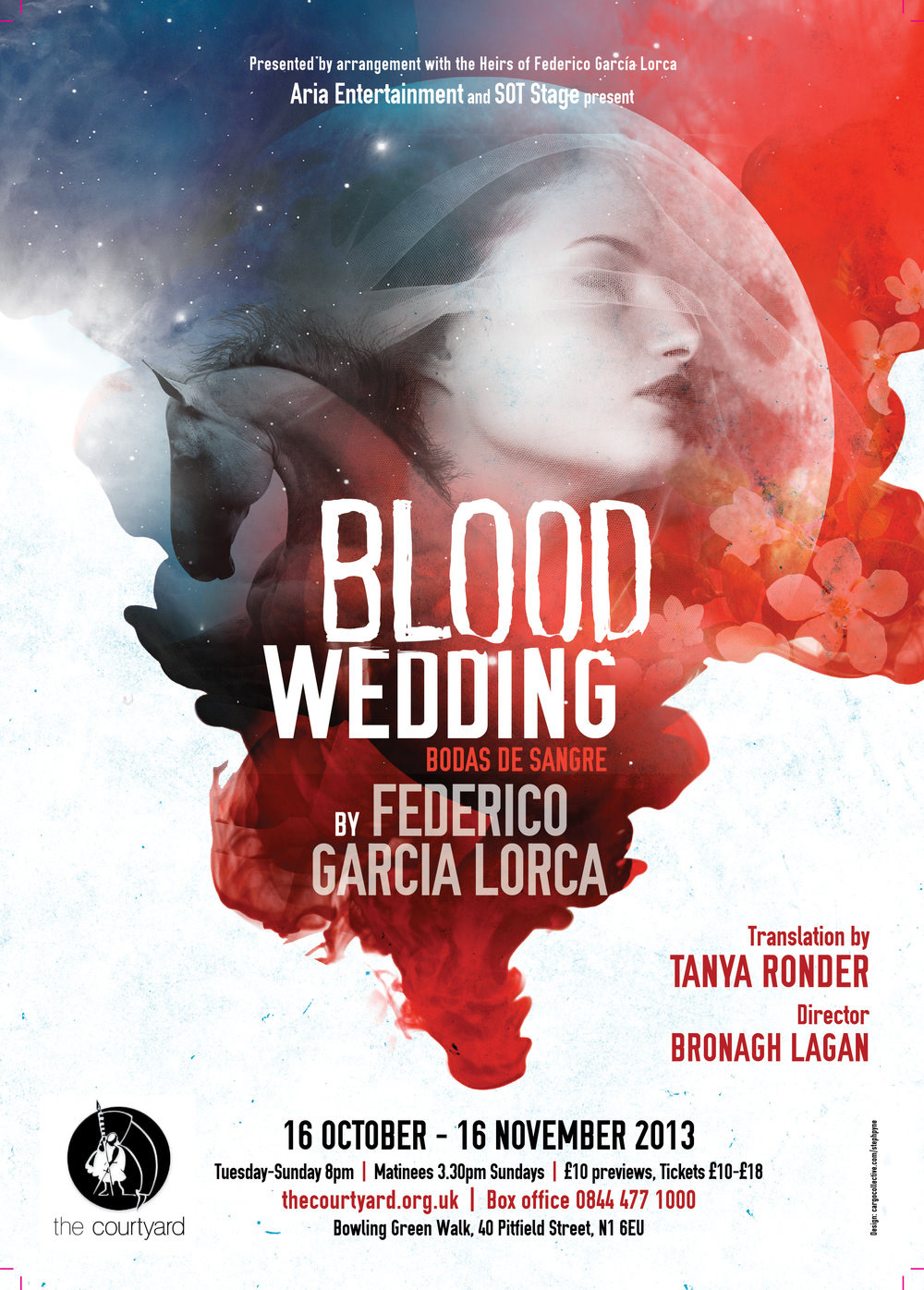 Blood Wedding theatre poster