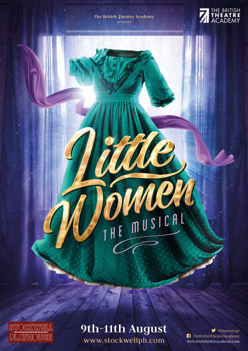 Little Women the musical theatre poster
