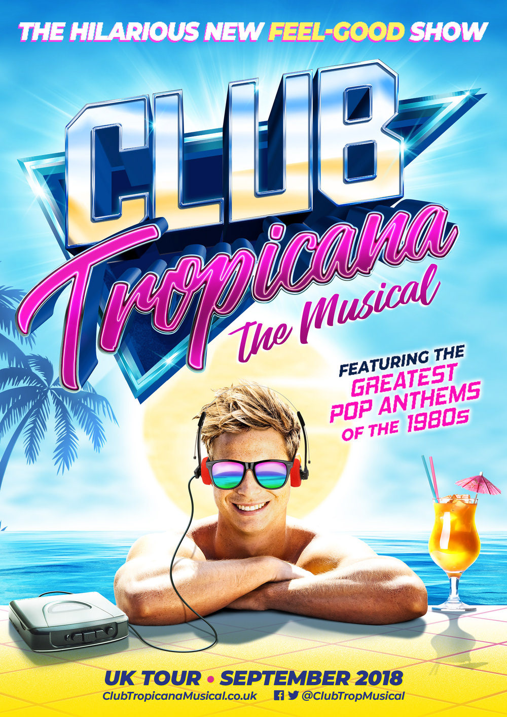 Club Tropicana theatre poster
