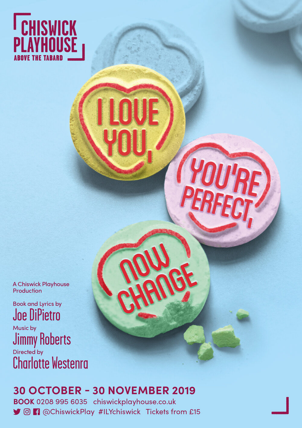 I Love You, You're Perfect, Now Change theatre poster
