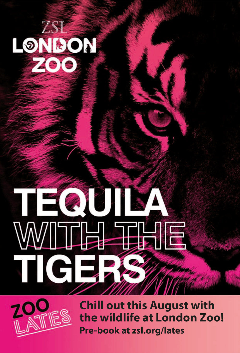 London Zoo Lates poster