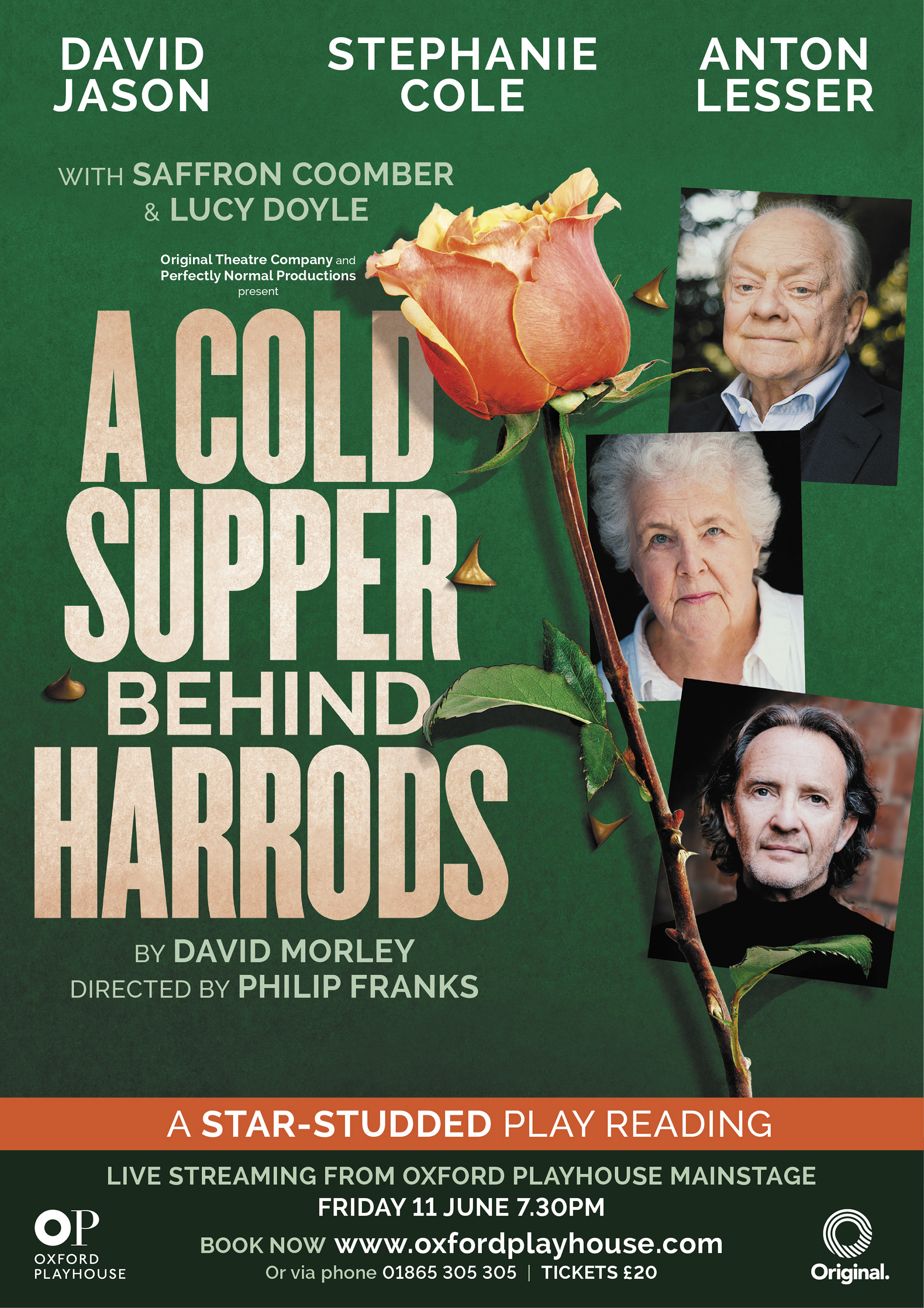 A Cold Supper Behind Harrods theatre poster