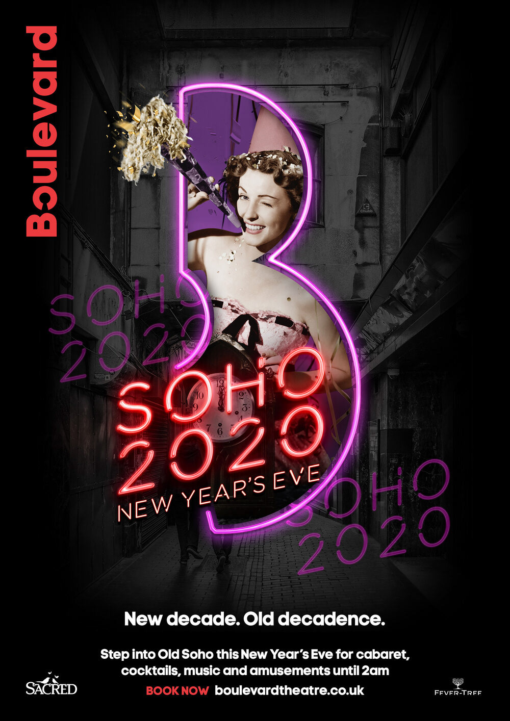 Boulevard New Year poster