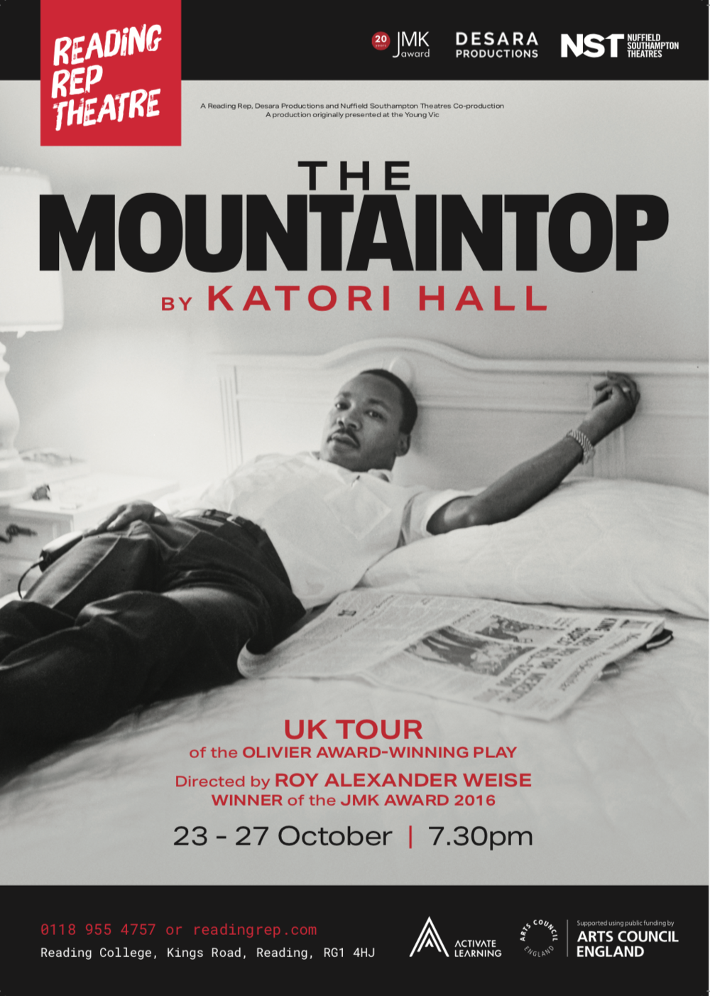 The Mountaintop theatre poster