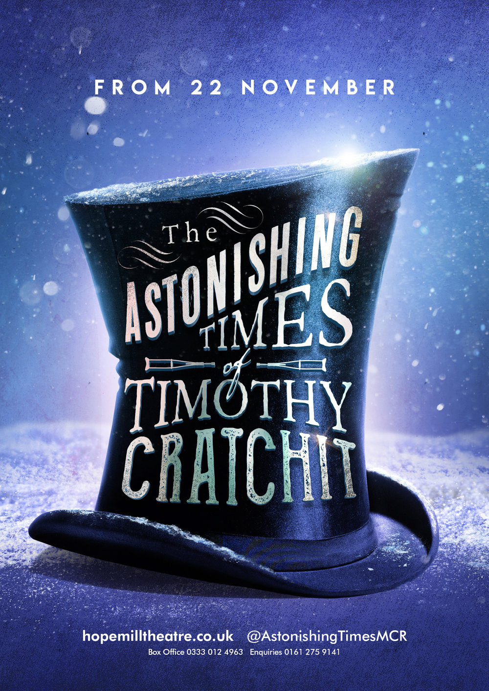 The Astonishing Times of Timothy Cratchit theatre poster