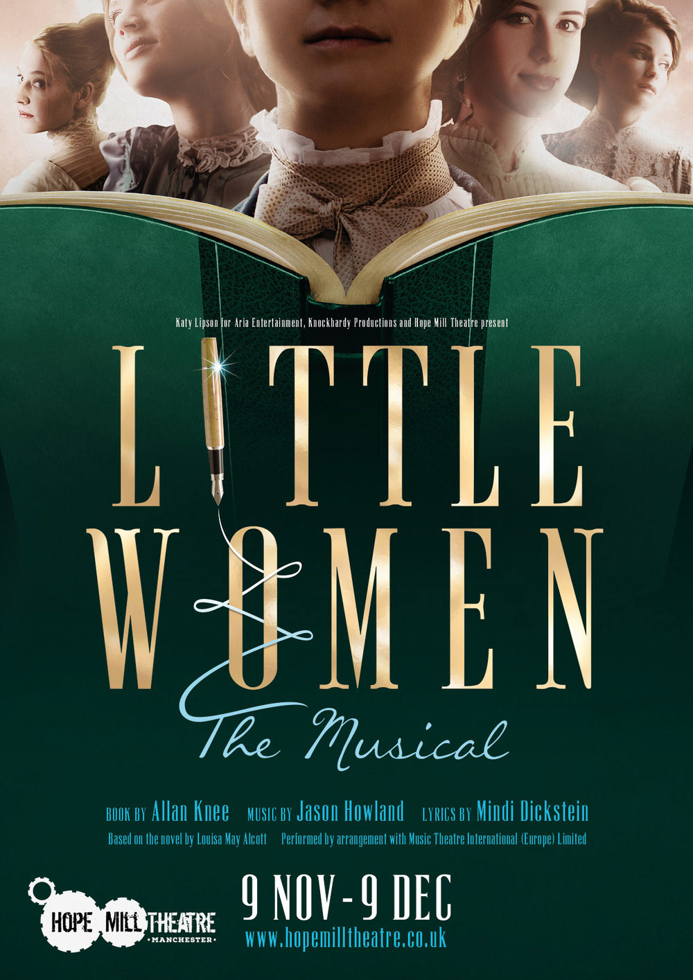 Little Women the musical theatre poster