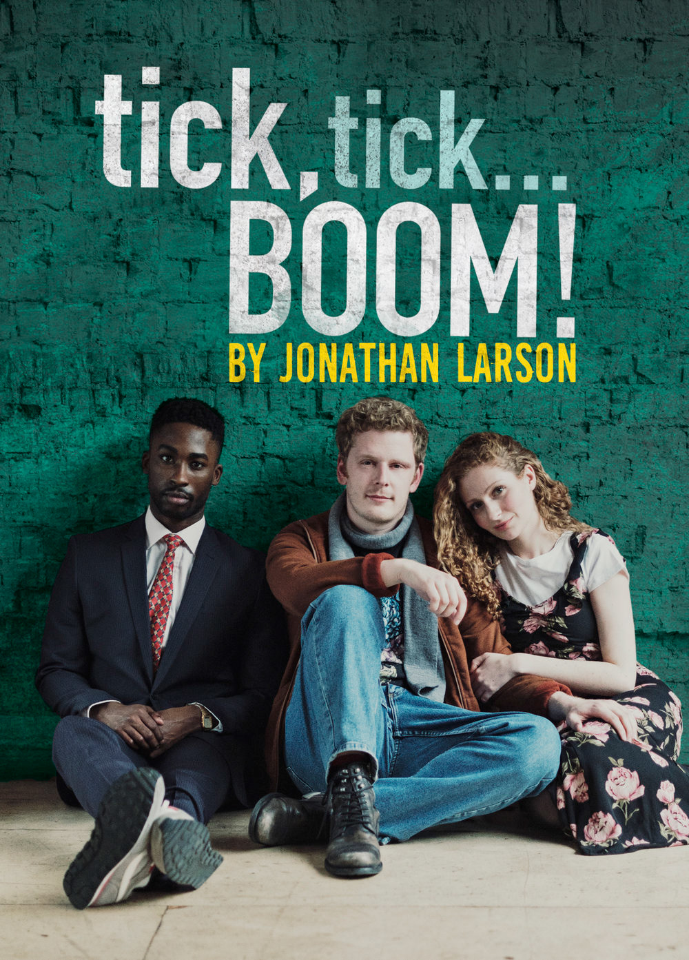 Tick, Tick, Boom! theatre poster