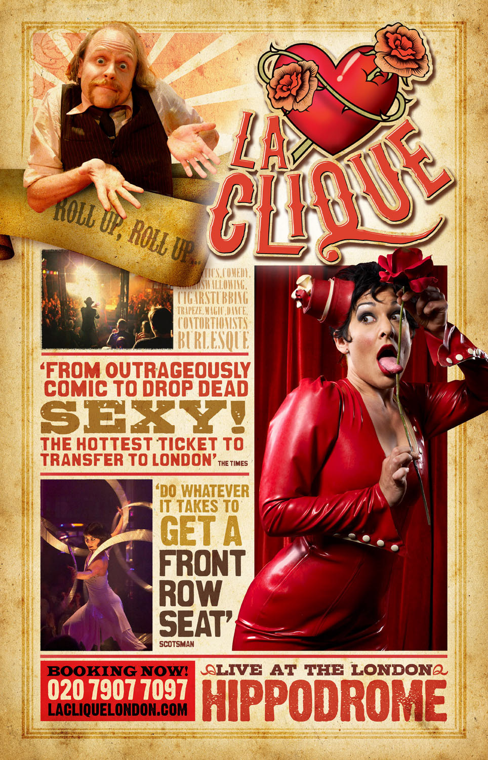 La Clique theatre poster (AKA)