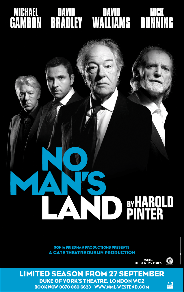No Man's Land theatre poster (AKA)