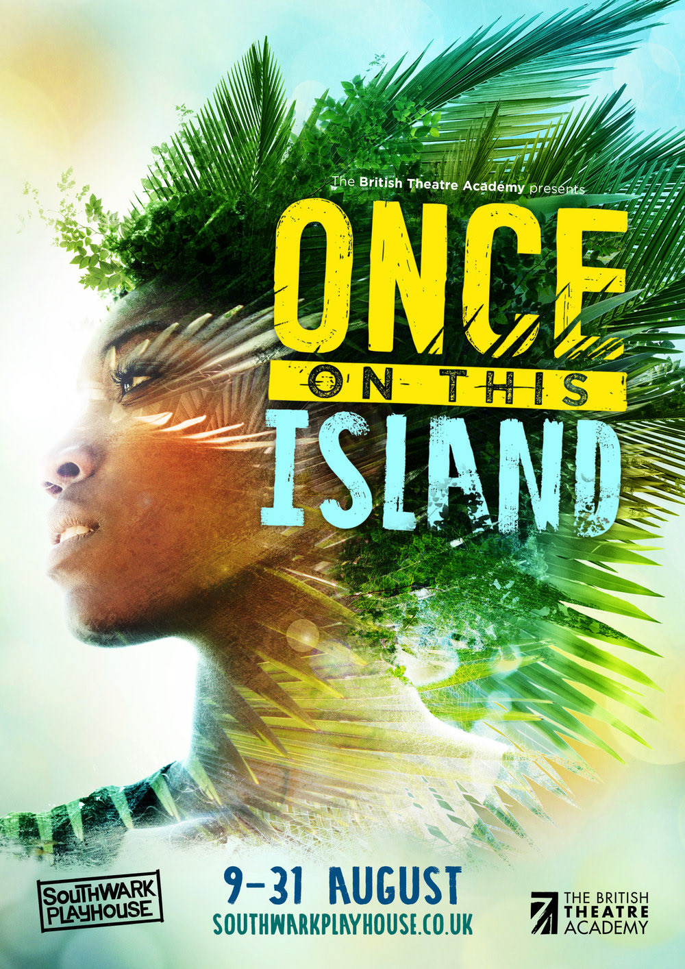 Once on this Island theatre poster