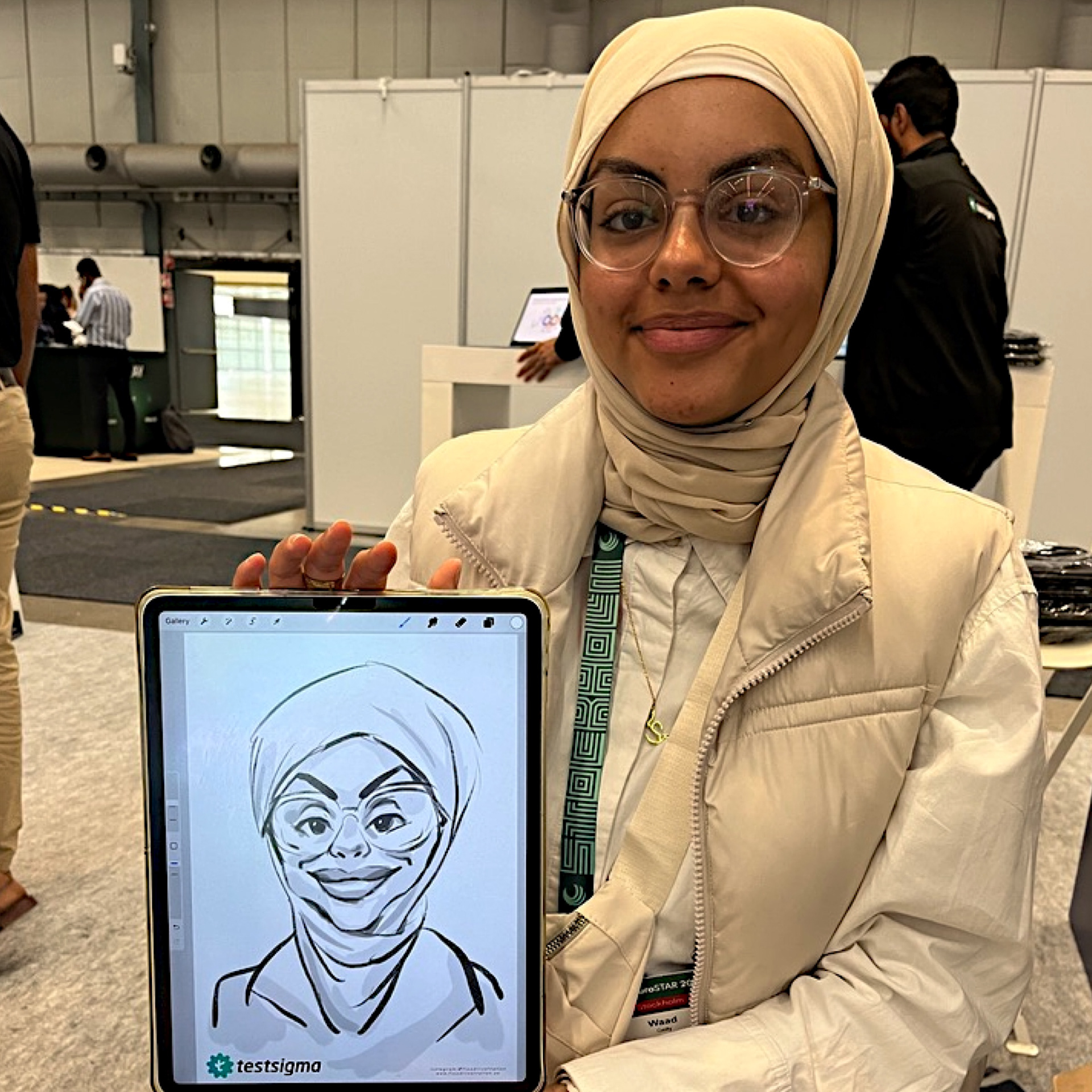 karikatyrtecknare Testsigma