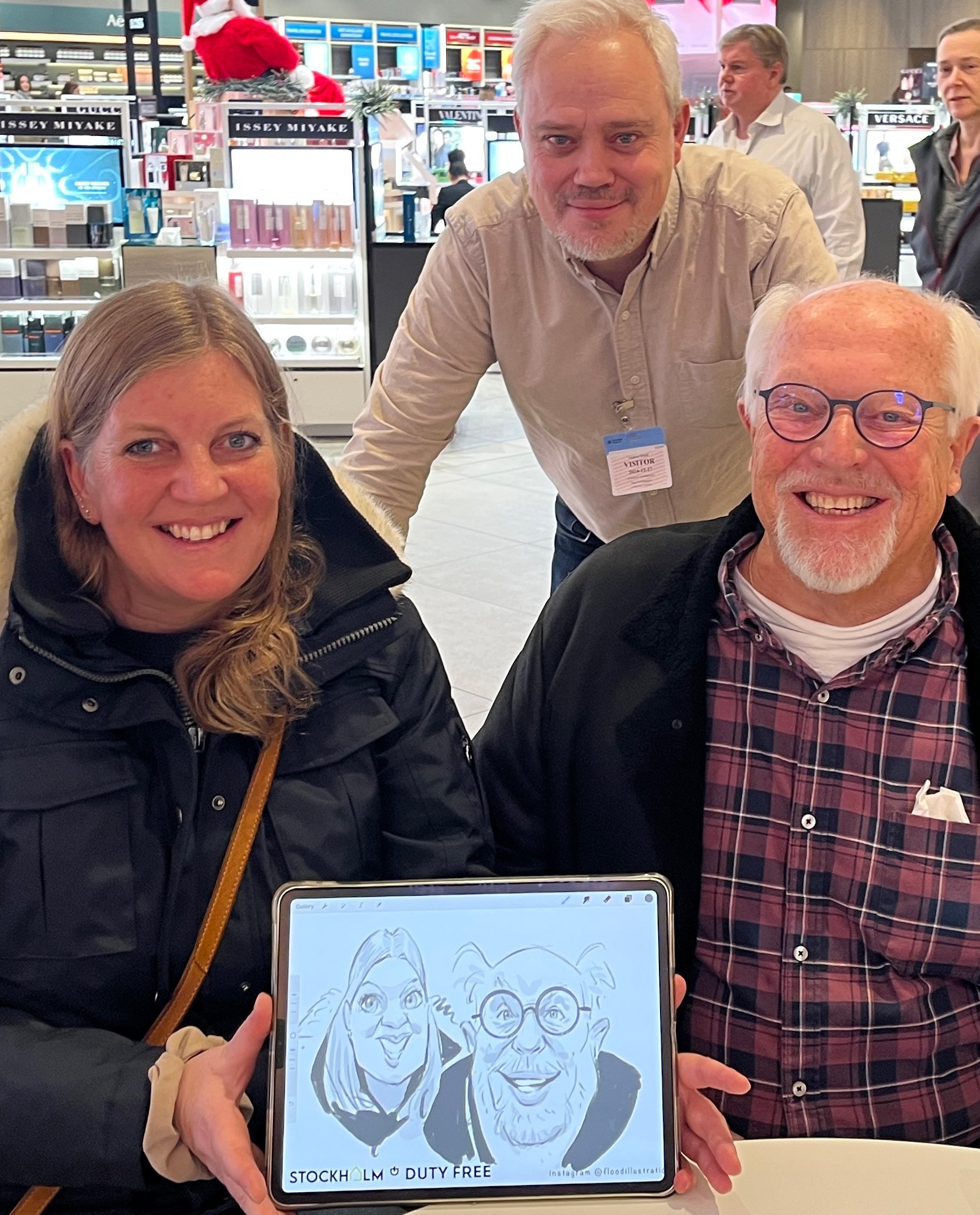 karikatyrtecknare Avolta Arlanda