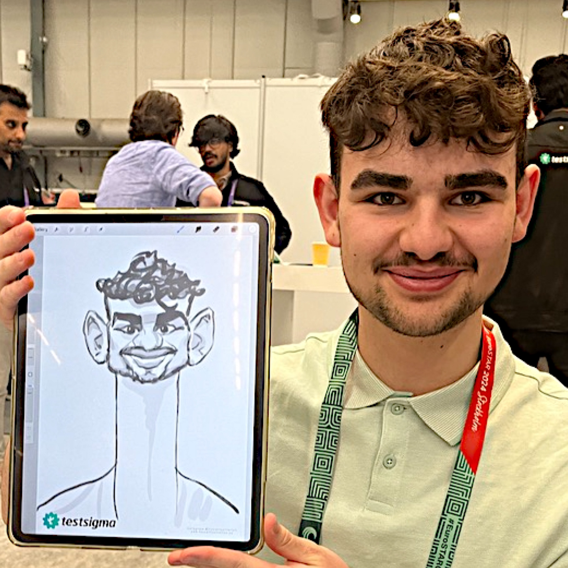 karikatyrtecknare Testsigma