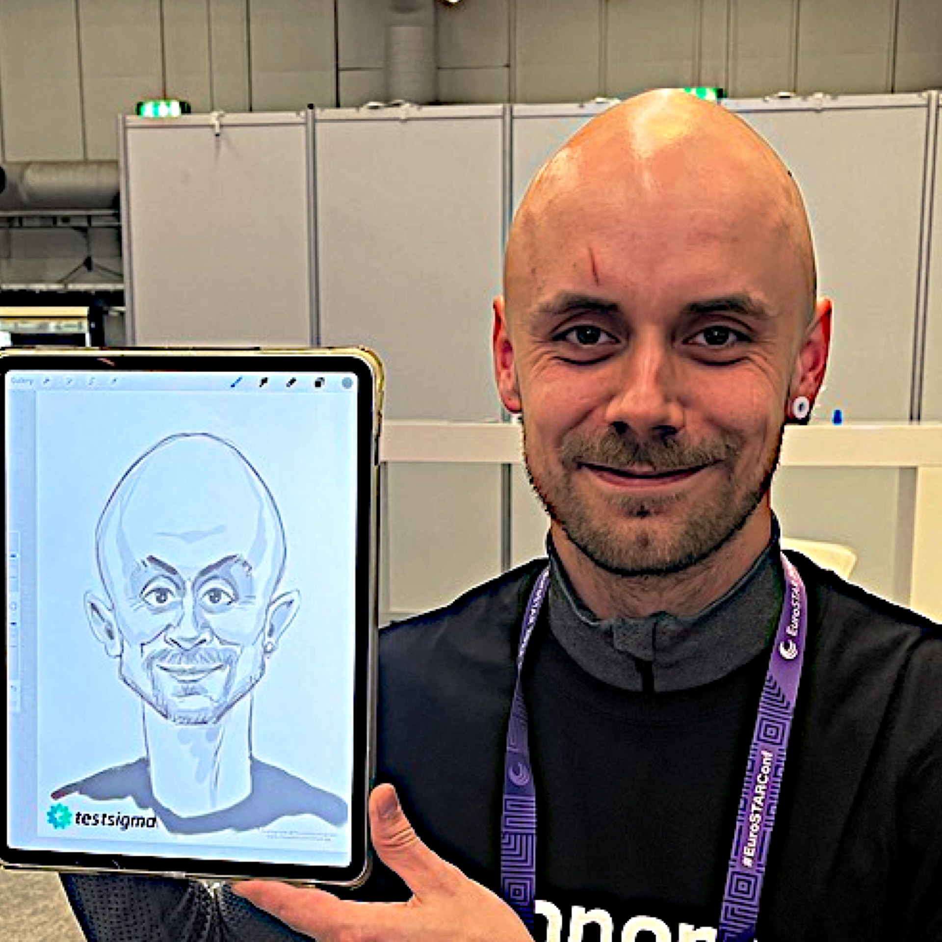 karikatyrtecknare Testsigma