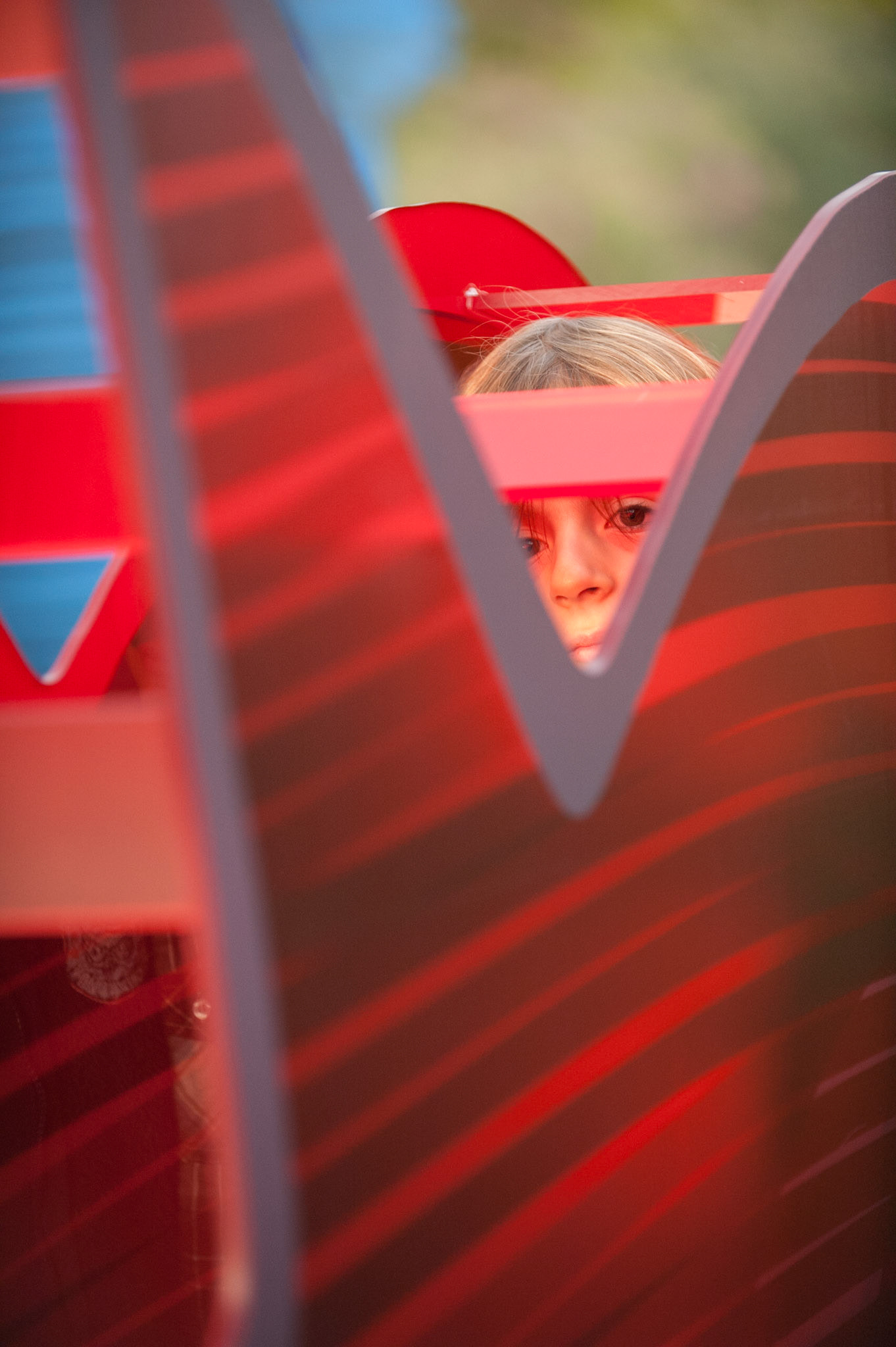 Eyes in the V. Paris, France.