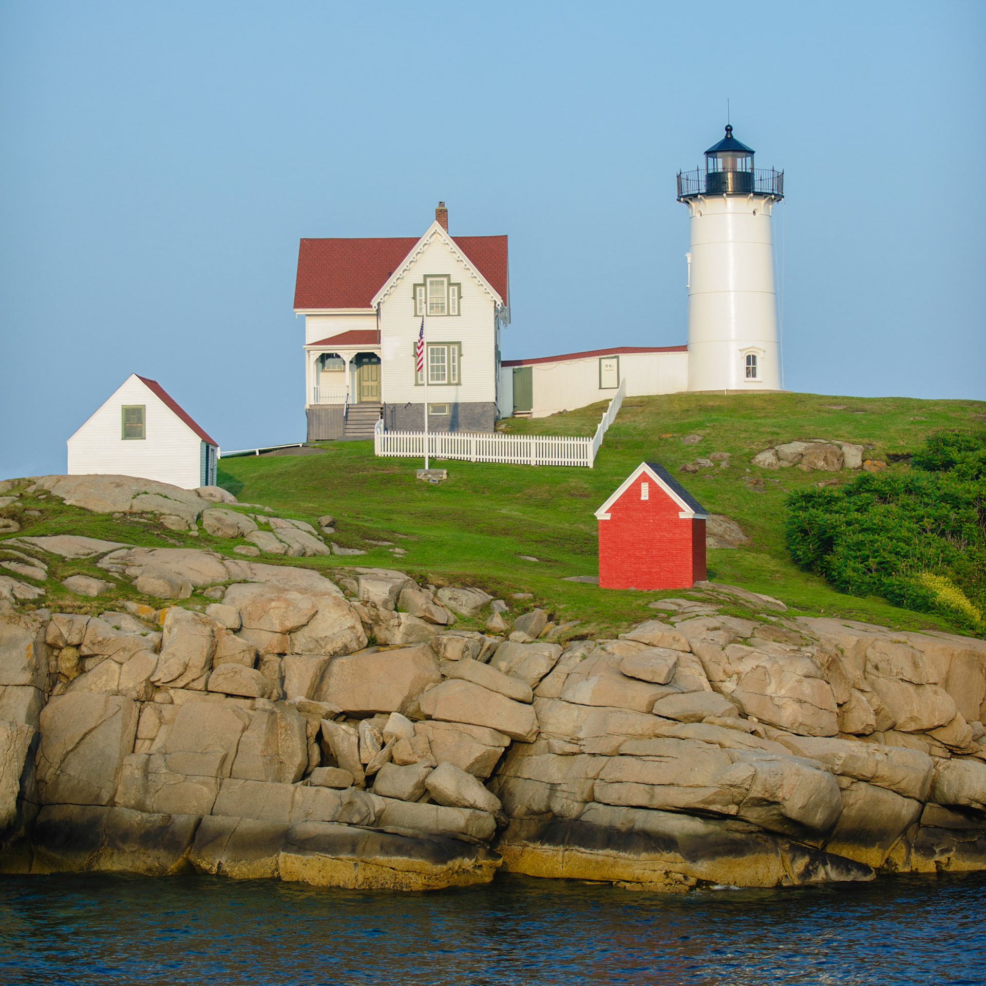 Cape Neddick Lighthouse, Cape Neddick, ME.