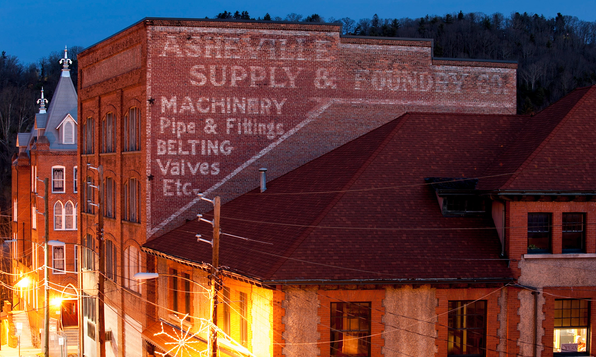 Eagle Street. Asheville, NC.