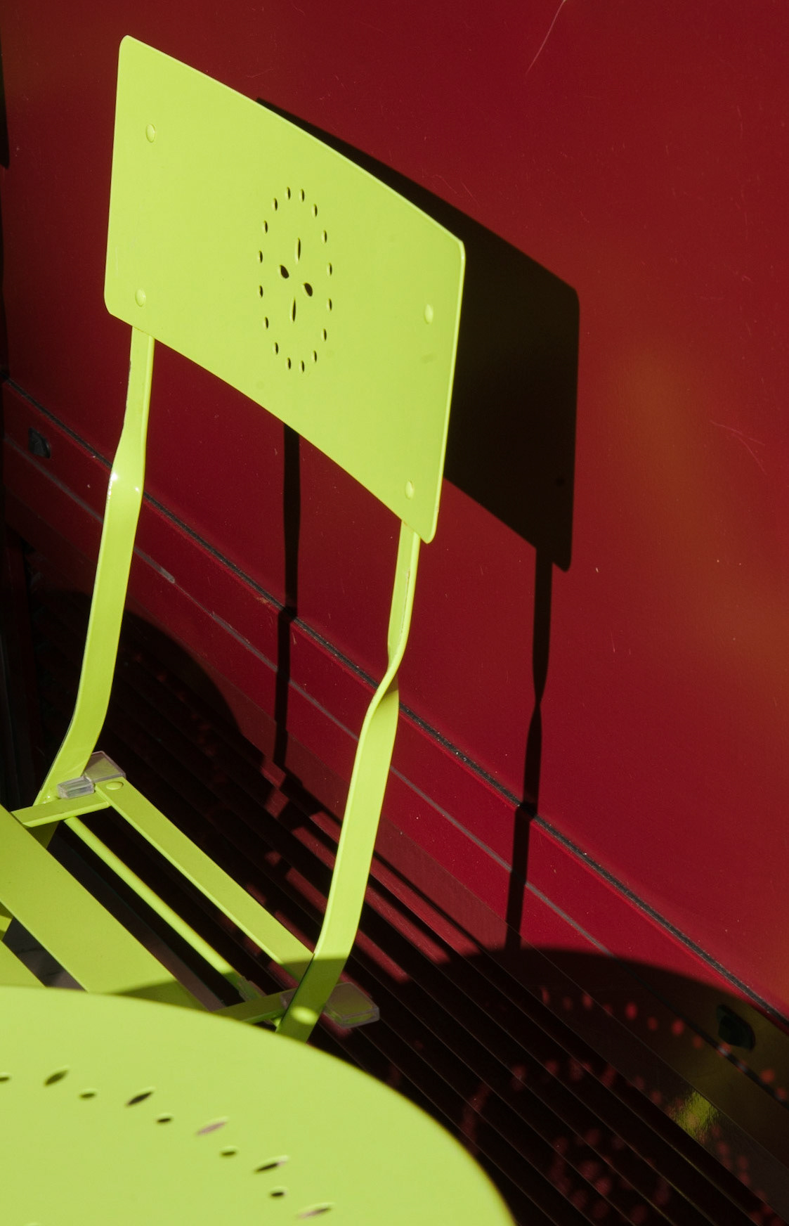 Chair in the sun. Paris, France