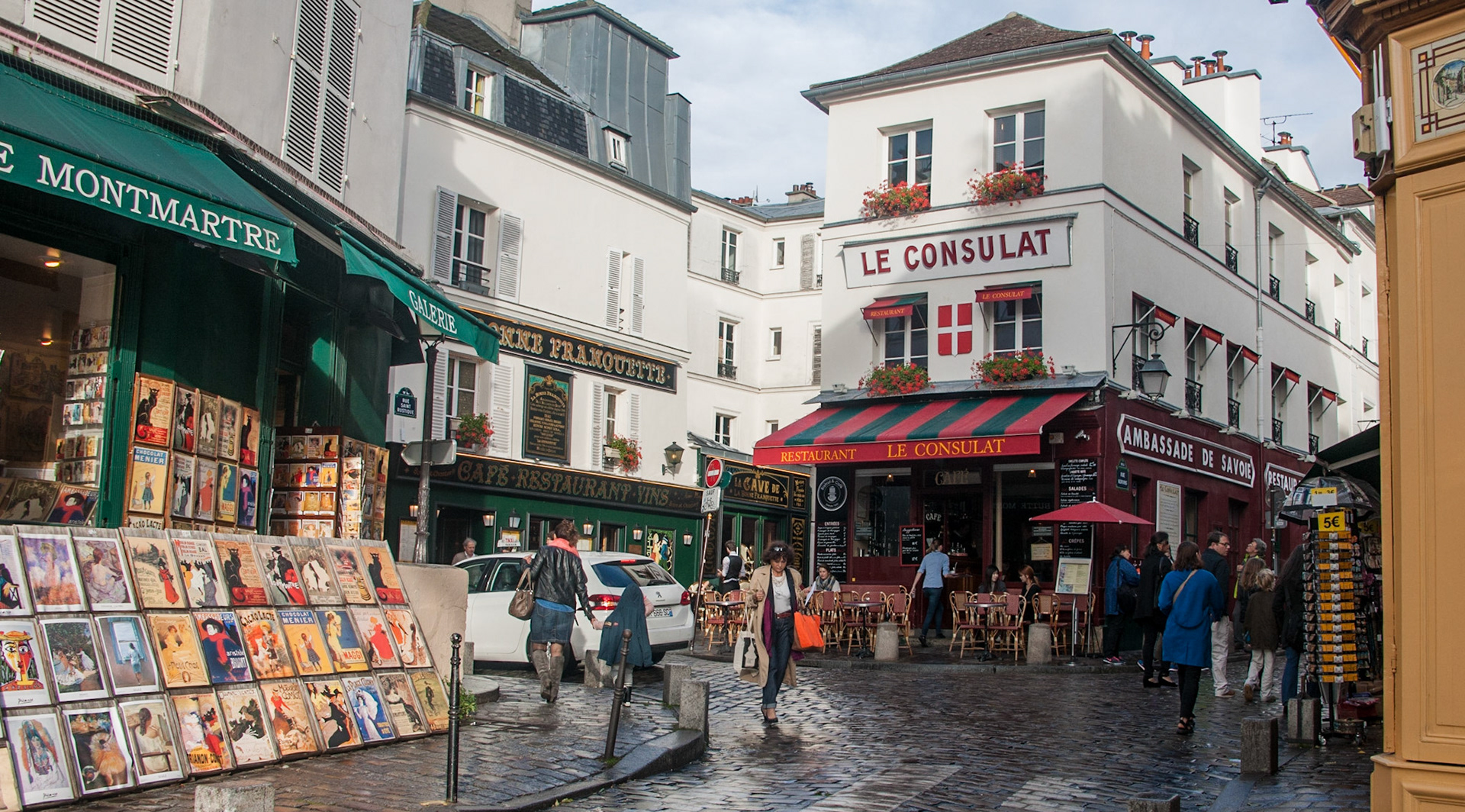 Montmartre corners. Paris, France