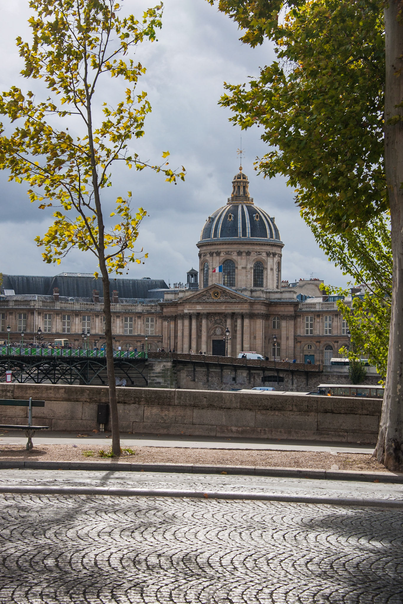 Pavement patterns. Paris, France